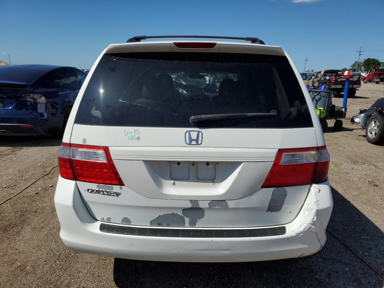 2007 Honda Odyssey Exl VIN: 5FNRL38607B127836 Lot: 61858225