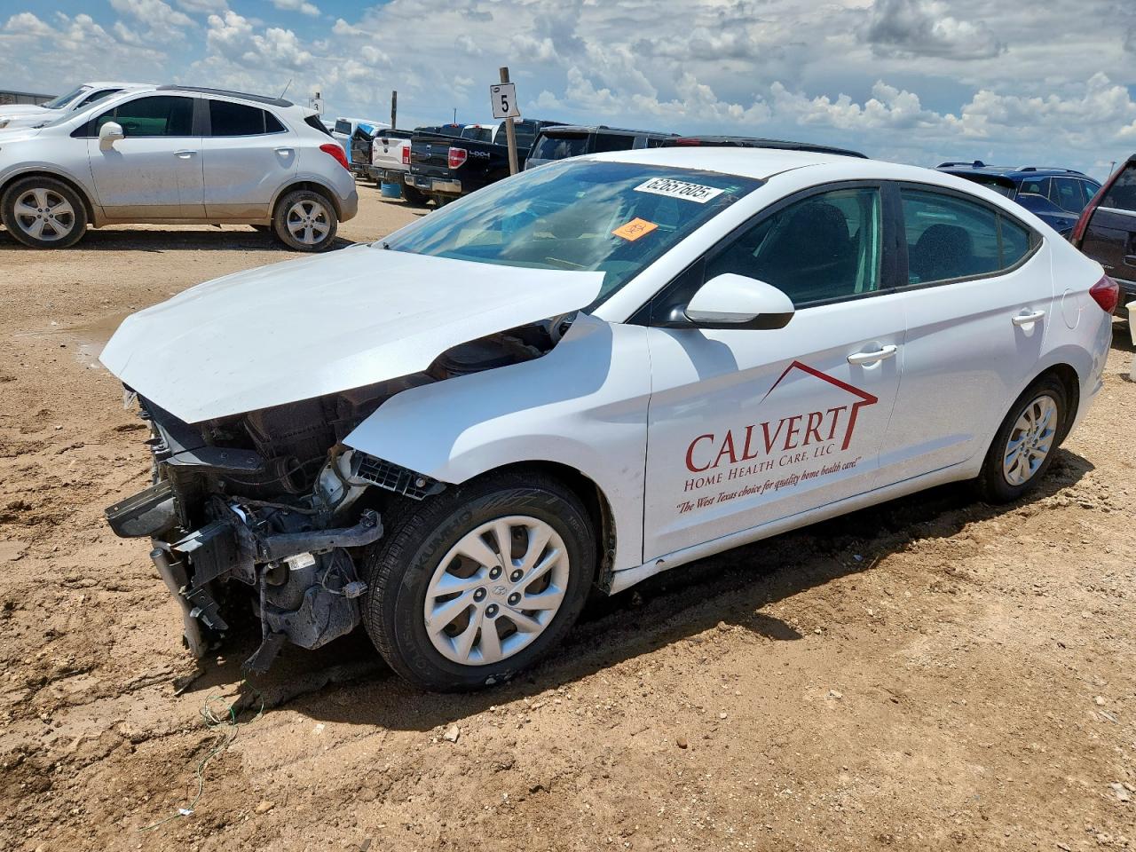 HYUNDAI ELANTRA 2019 VIN 5NPD74LF5KH436854
