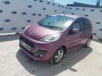 2012 PEUGEOT 107 ALLURE for sale at Copart BRISTOL