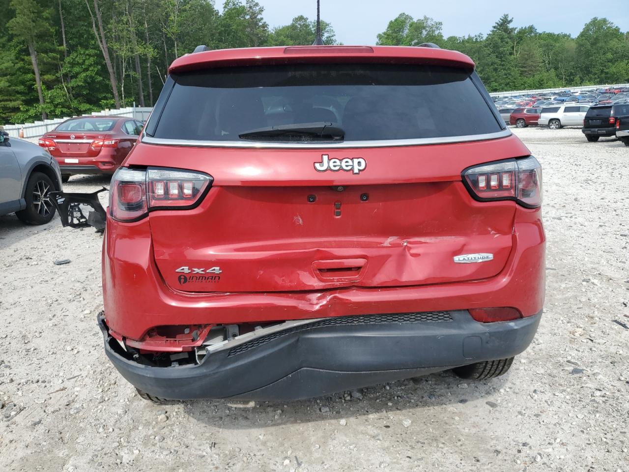 2017 Jeep Compass Latitude VIN: 3C4NJDBB3HT651503 Lot: 60605065
