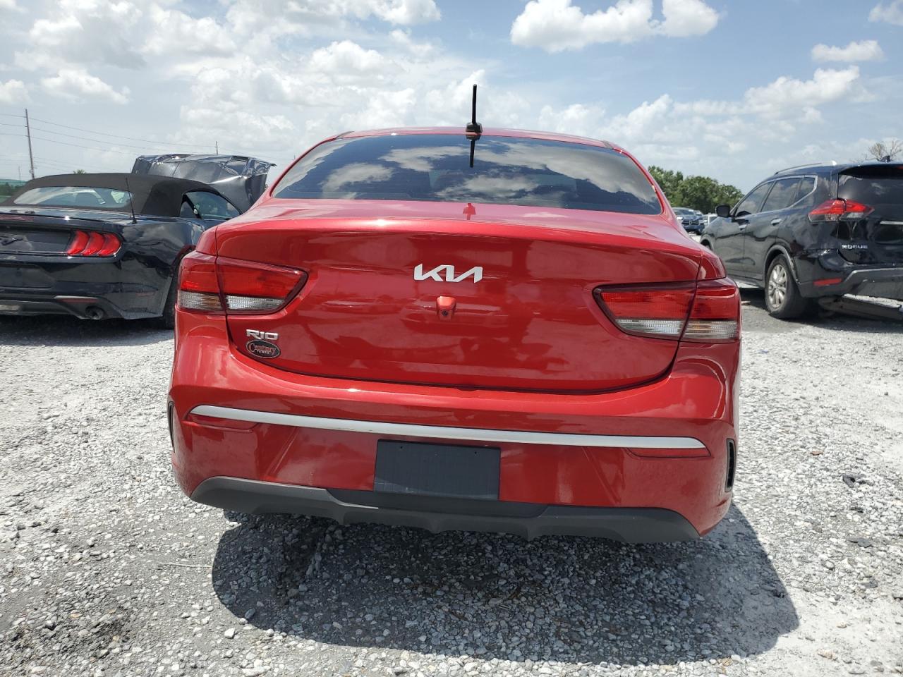 2022 Kia Rio Lx VIN: 3KPA24AD7NE498851 Lot: 60794805