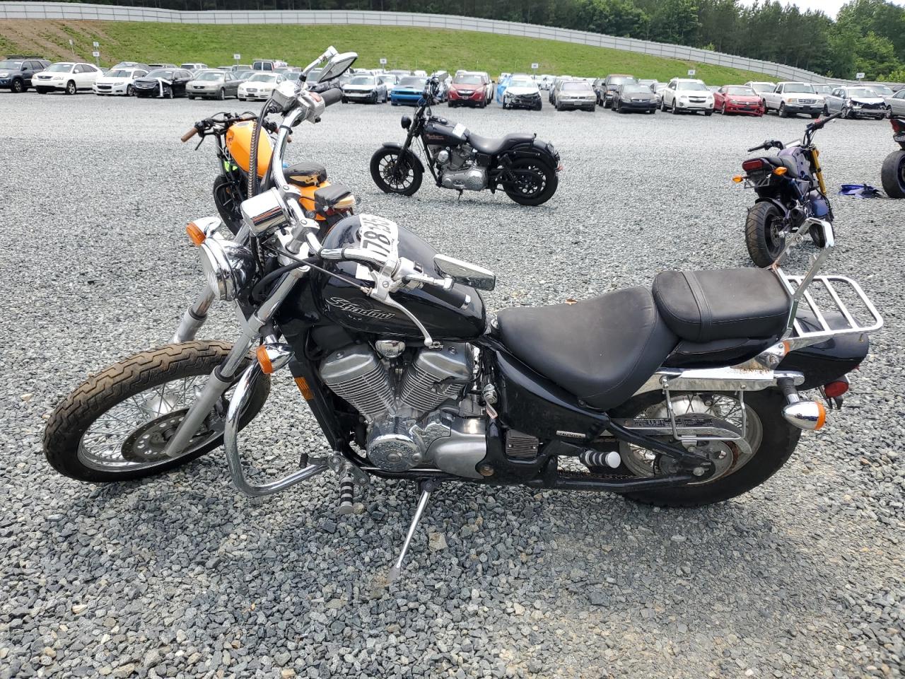 2004 Honda Vt600 C black roadster_bike gas JH2PC210X4M500480 photo #4