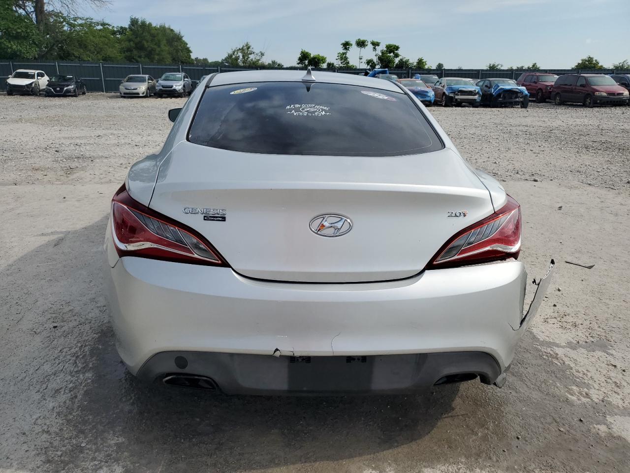 2013 Hyundai Genesis Coupe 2.0T VIN: KMHHT6KD2DU107820 Lot: 61793195