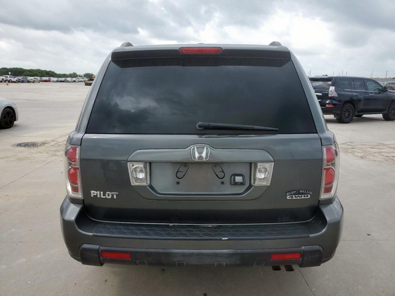 2007 Honda Pilot Exl VIN: 2HKYF18757H519485 Lot: 64179905