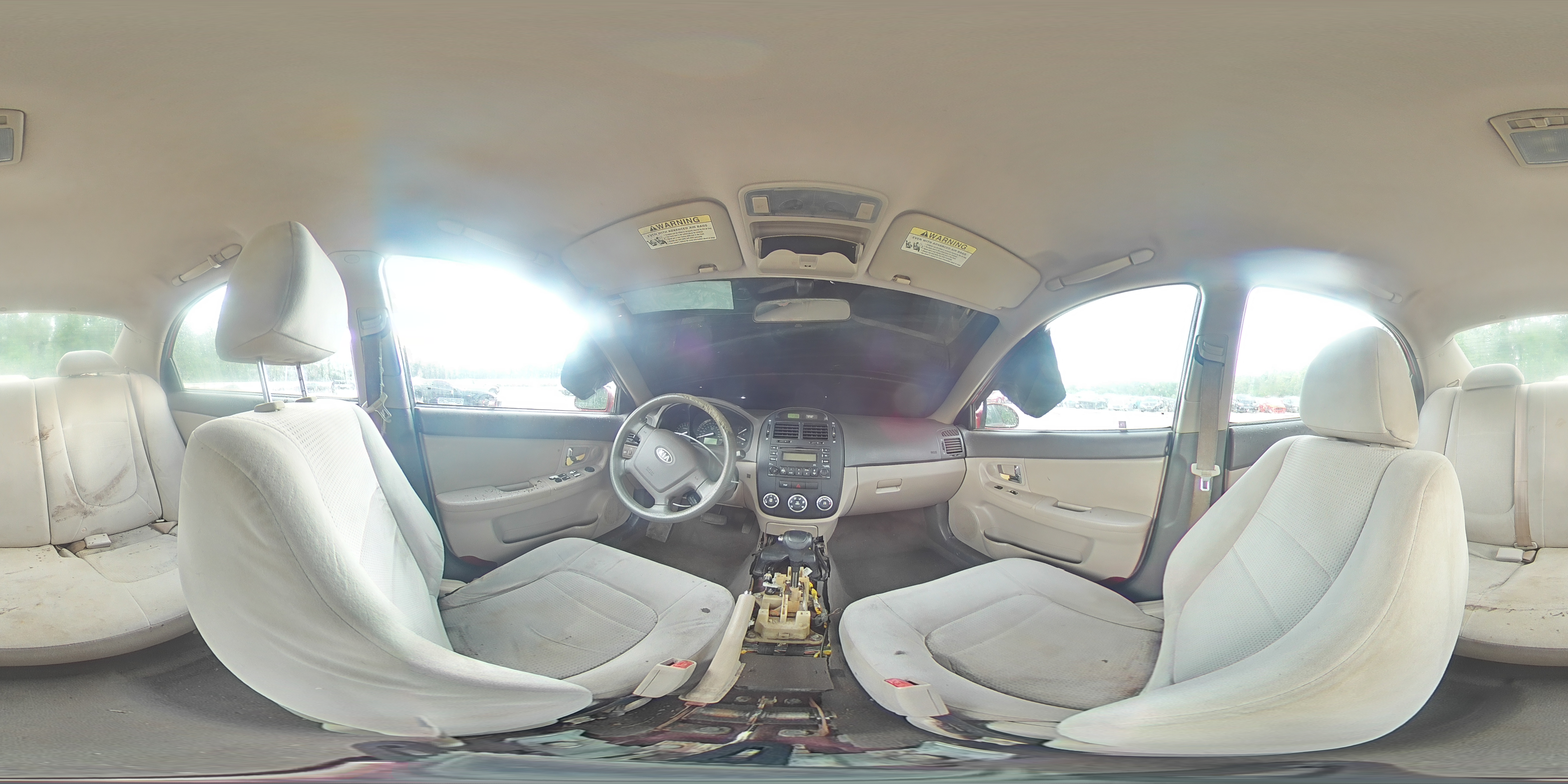 2009 Kia Spectra Ex VIN: KNAFE221495660066 Lot: 61473335