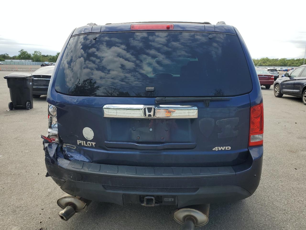 2013 Honda Pilot Ex VIN: 5FNYF4H46DB048982 Lot: 62122095