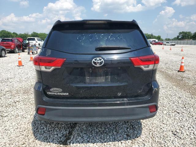  TOYOTA HIGHLANDER 2017 Czarny