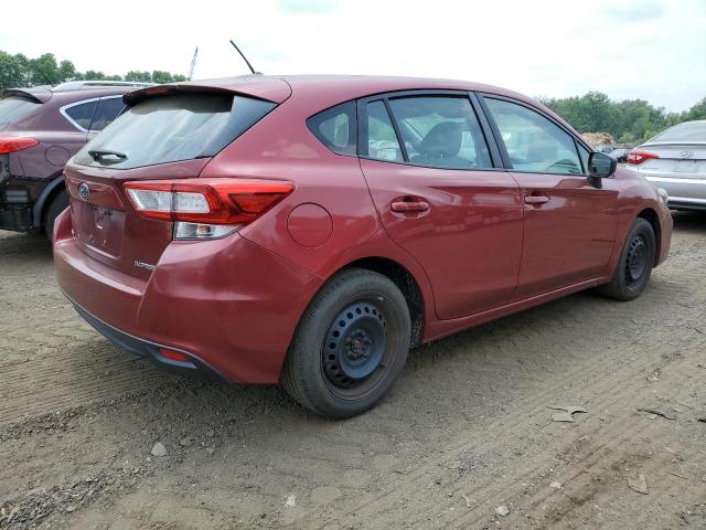  SUBARU IMPREZA 2019 Burgundy
