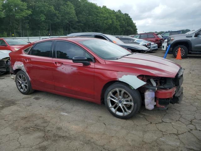  FORD FUSION 2017 Czerwony