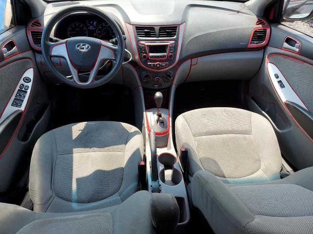  HYUNDAI ACCENT 2014 Red