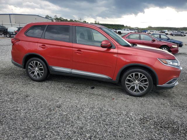  MITSUBISHI OUTLANDER 2016 Червоний