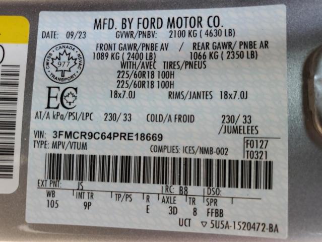 2023 FORD BRONCO SPORT OUTER BANKS  