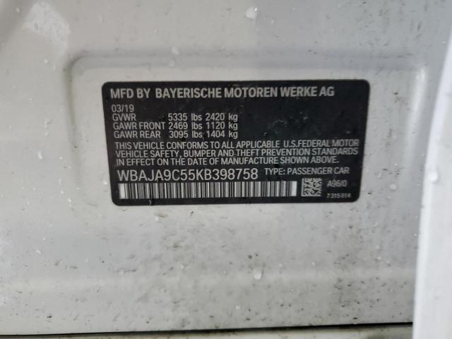 2019 BMW 530E   