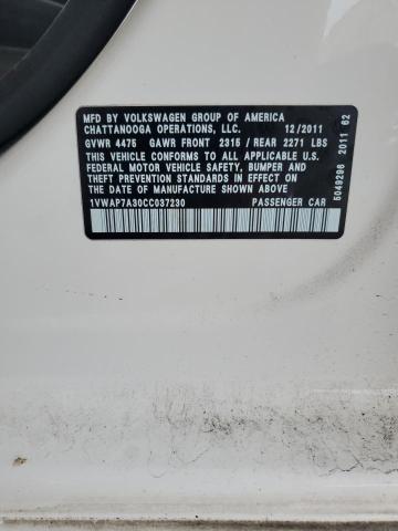 Фото: 1VWAP7A30CC037230