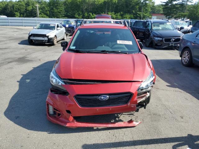  SUBARU IMPREZA 2019 Красный