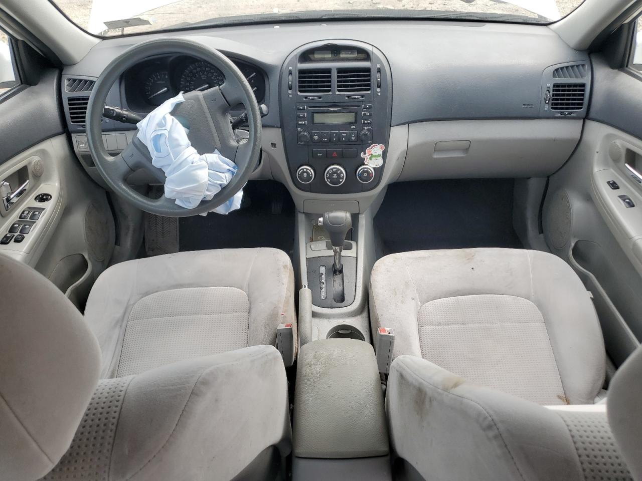 2008 Kia Spectra Ex VIN: KNAFE121485558226 Lot: 59919535