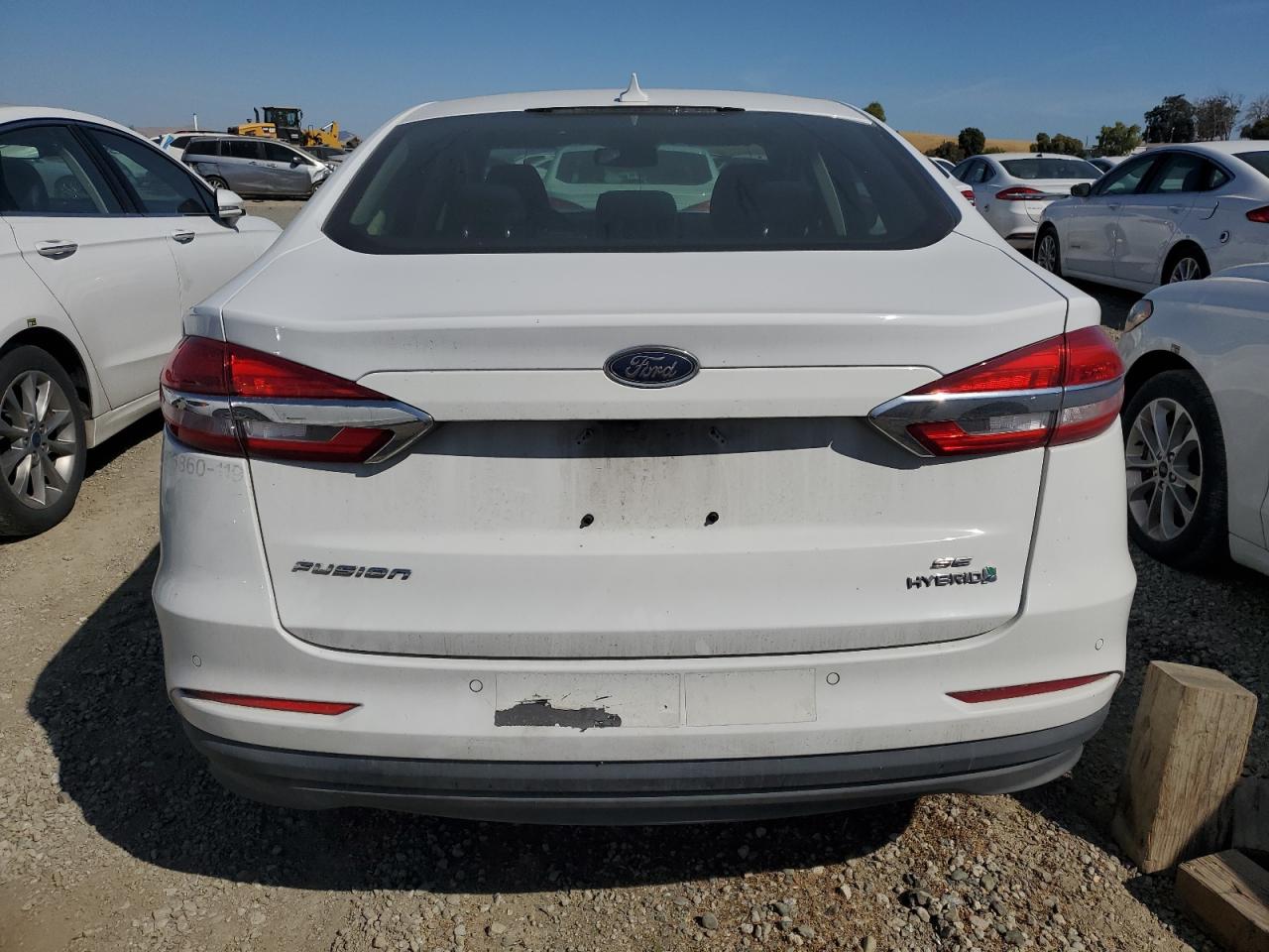 2019 Ford Fusion Se VIN: 3FA6P0LU6KR263980 Lot: 55084075