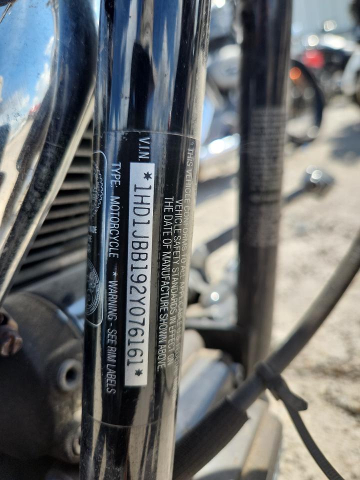2002 Harley-Davidson Fxstdi VIN: 1HD1JBB192Y076161 Lot: 62687035