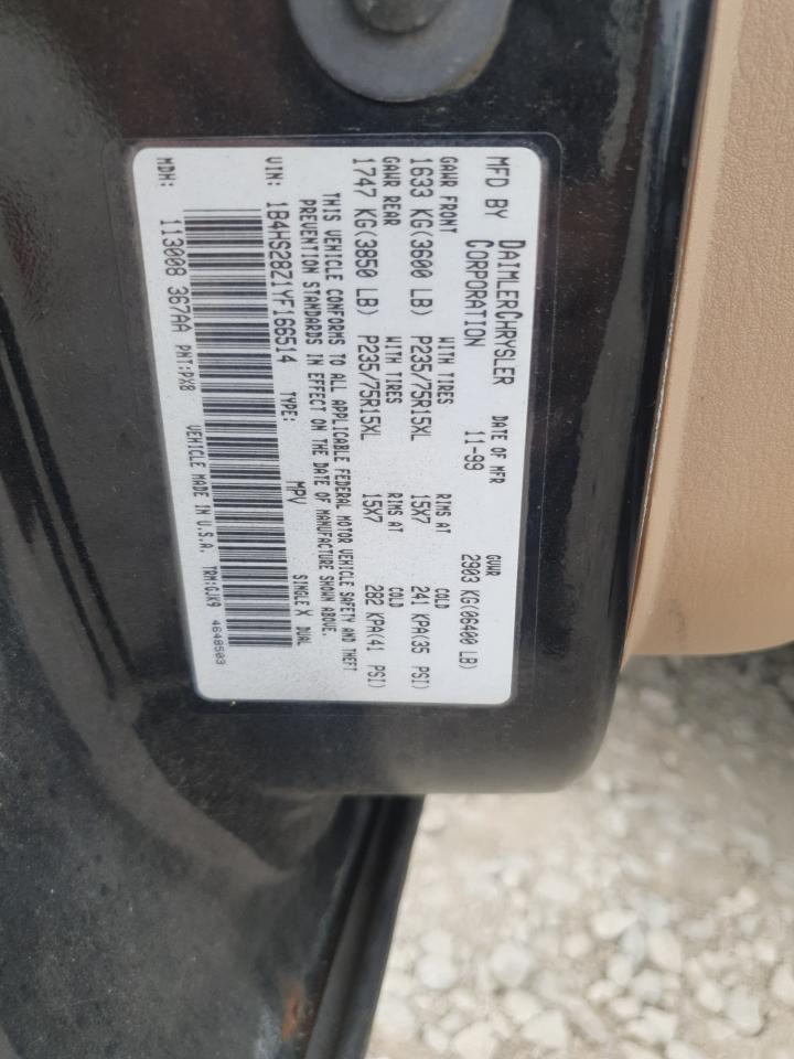 2000 Dodge Durango VIN: 1B4HS28Z1YF166514 Lot: 60993335