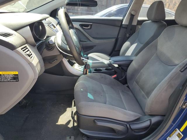  HYUNDAI ELANTRA 2013 Blue