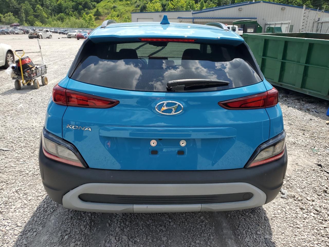 2022 Hyundai Kona Sel VIN: KM8K32AB6NU894772 Lot: 61062565