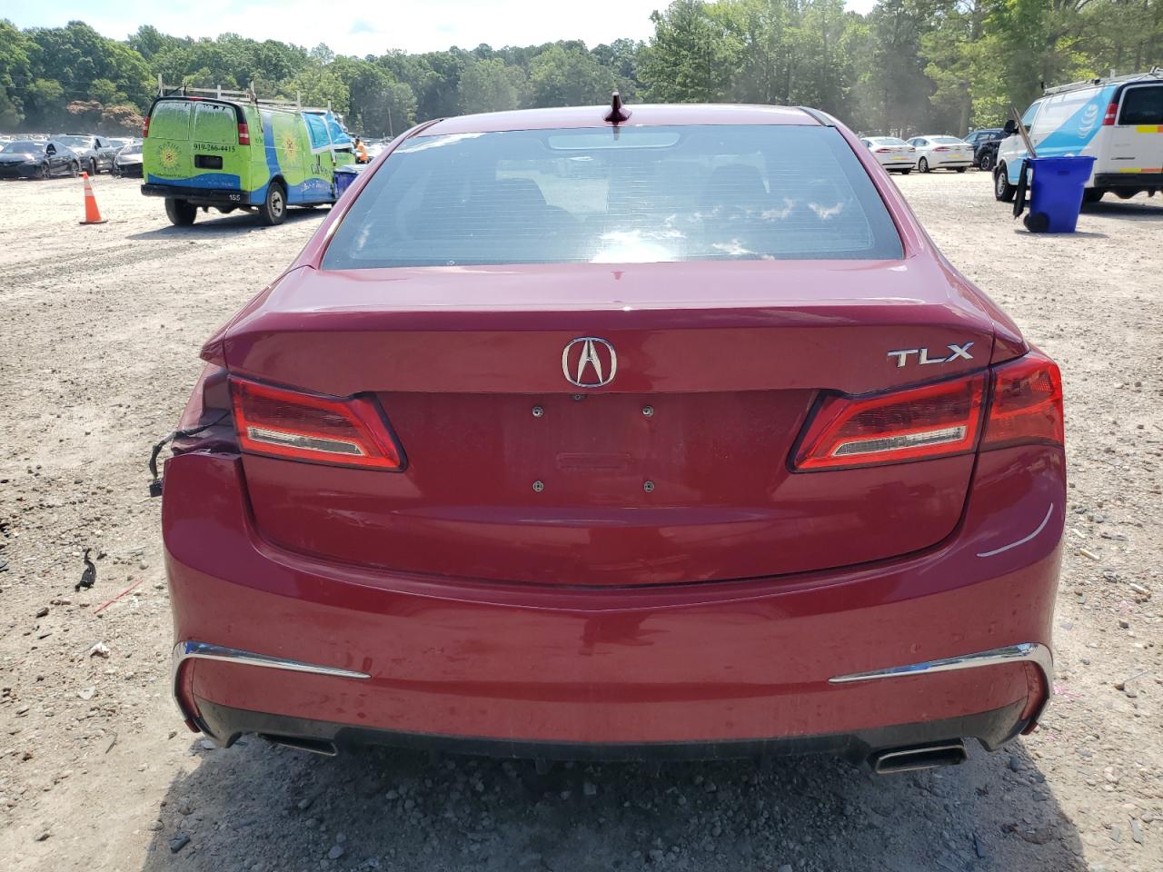 2018 Acura Tlx Tech VIN: 19UUB2F58JA002649 Lot: 59472485