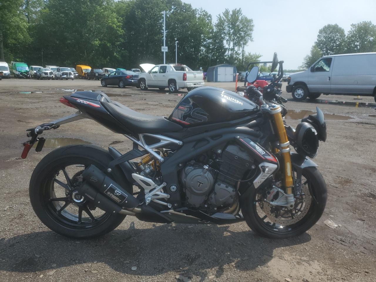 2022 Triumph Motorcycle Speed Triple 1200 Rs продається в East Granby, CT - Front End
