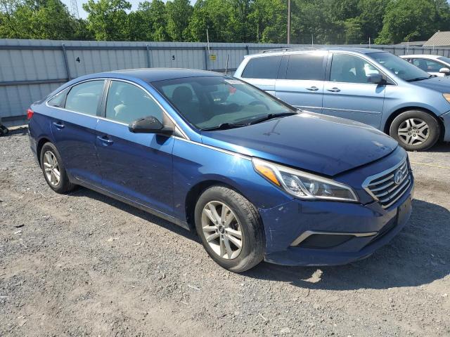 Sedans HYUNDAI SONATA 2017 Granatowy