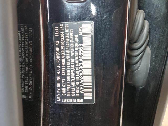 2012 PORSCHE CAYENNE   