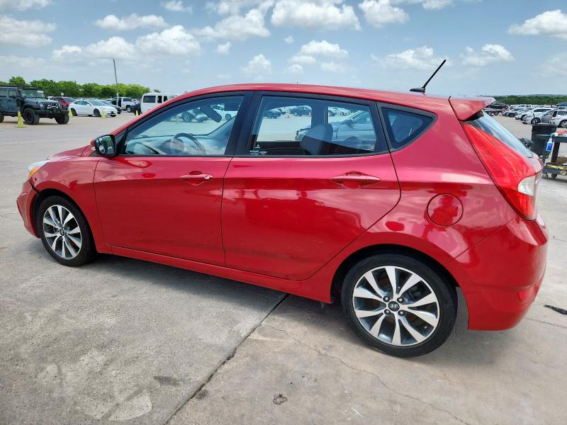  HYUNDAI ACCENT 2015 Червоний