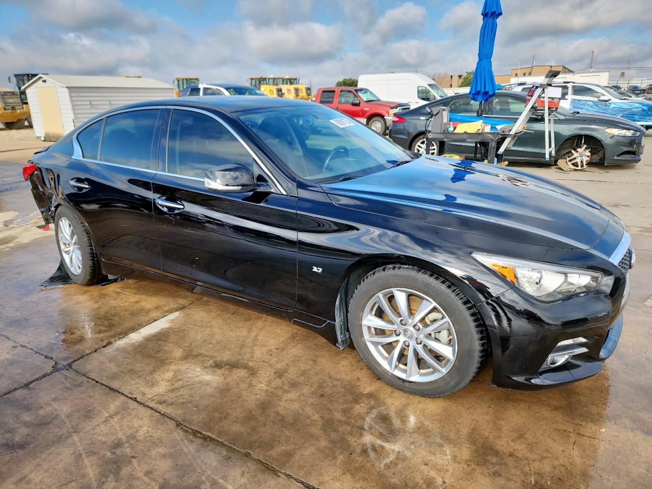 INFINITI Q50 2015 VIN JN1BV7AP1FM357125 zdjęcie 4