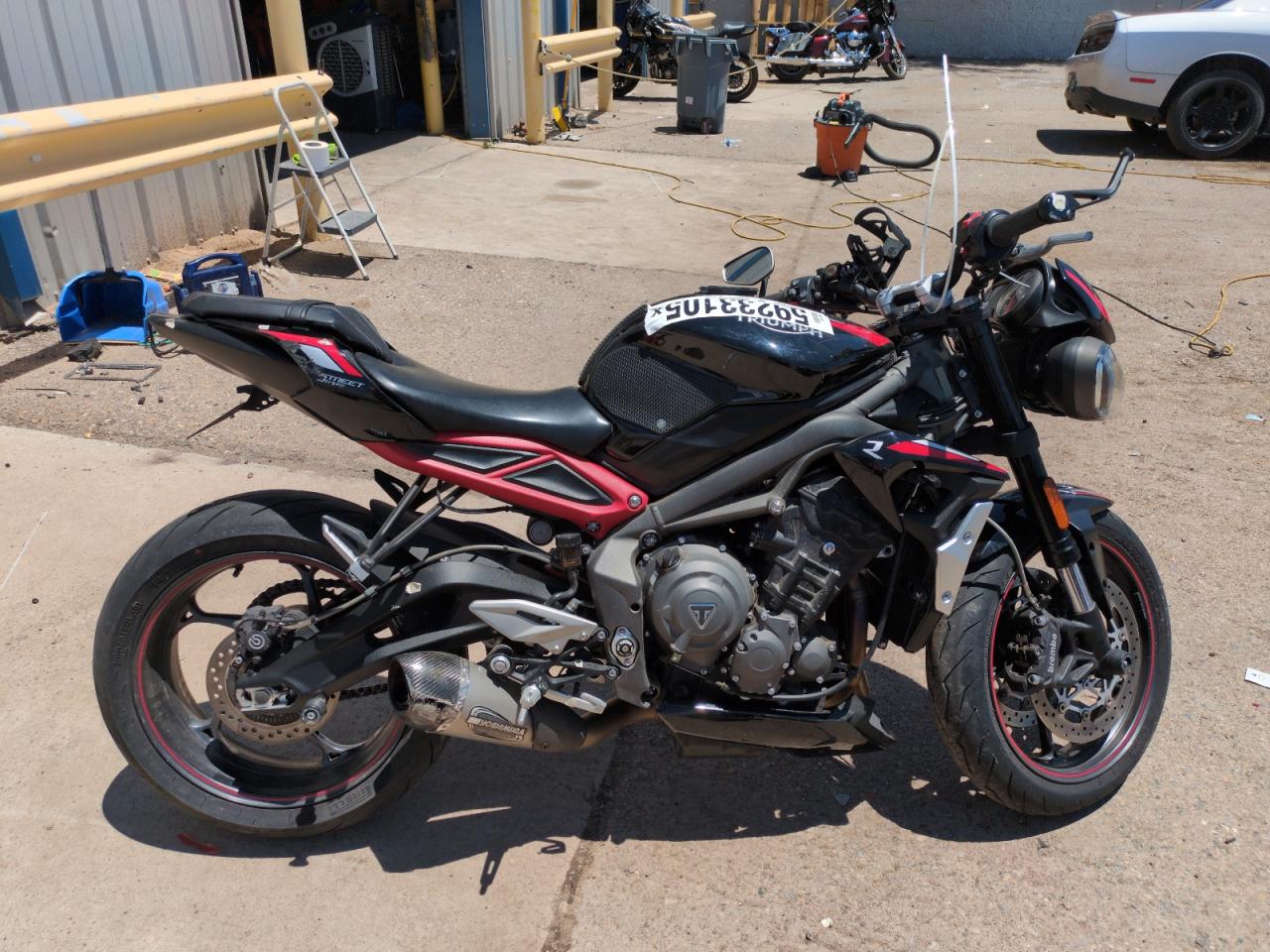 2020 Triumph Motorcycle Street Triple R (Lrh) en Venta en Albuquerque, NM - Side