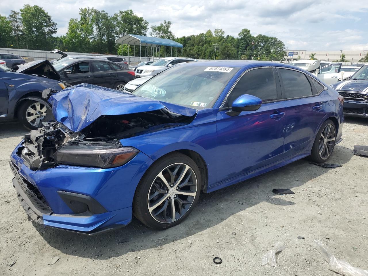 2024 Honda Civic Touring en Venta en Spartanburg, SC - Front End