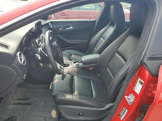  MERCEDES-BENZ CLA-CLASS 2018 Красный