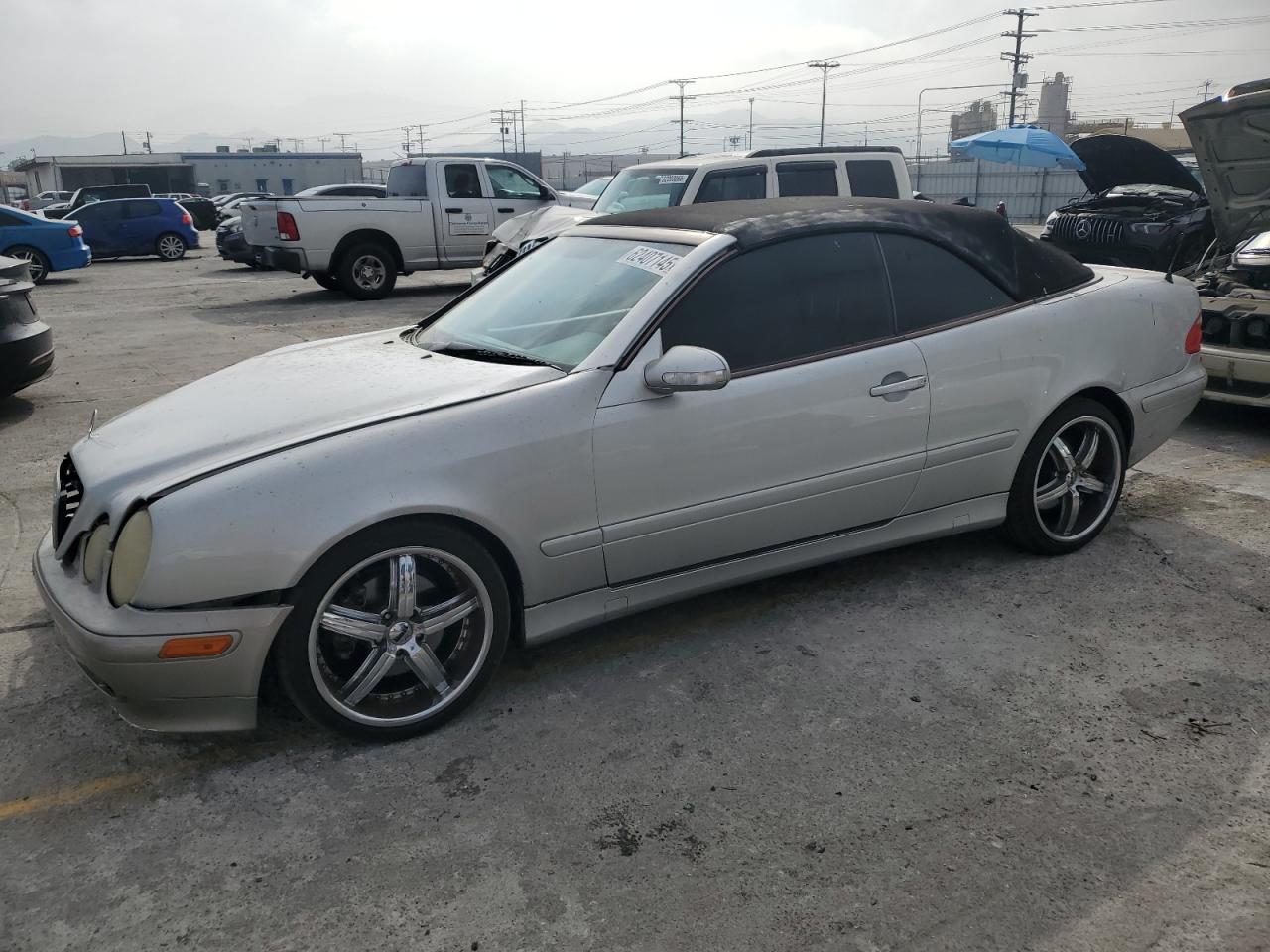 MERCEDES-BENZ CLK-CLASS 2003 VIN WDBLK65G33T133742
