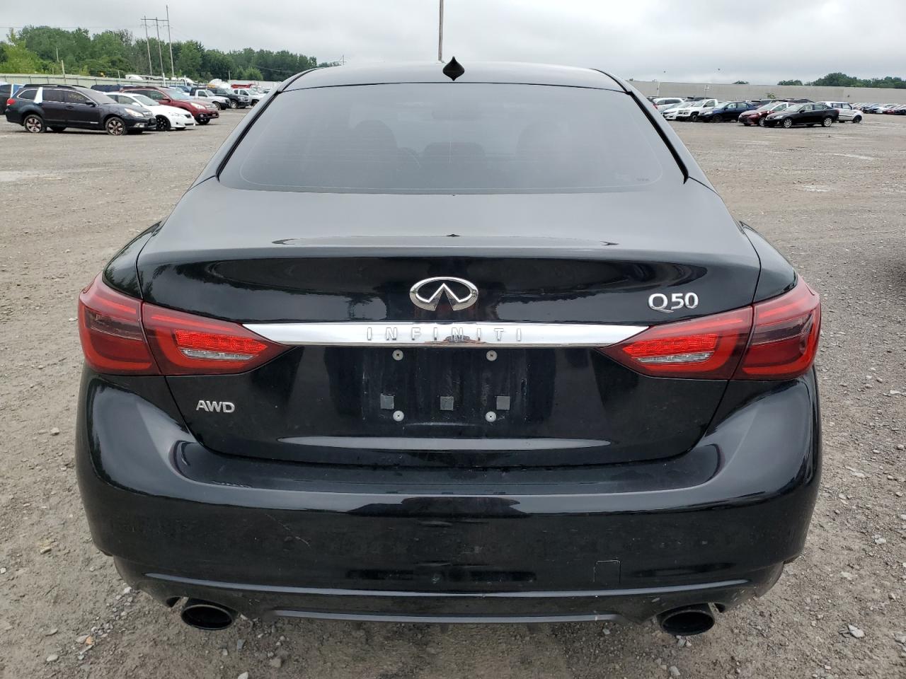 2018 Infiniti Q50 Luxe VIN: JN1EV7AR9JM444181 Lot: 62459815
