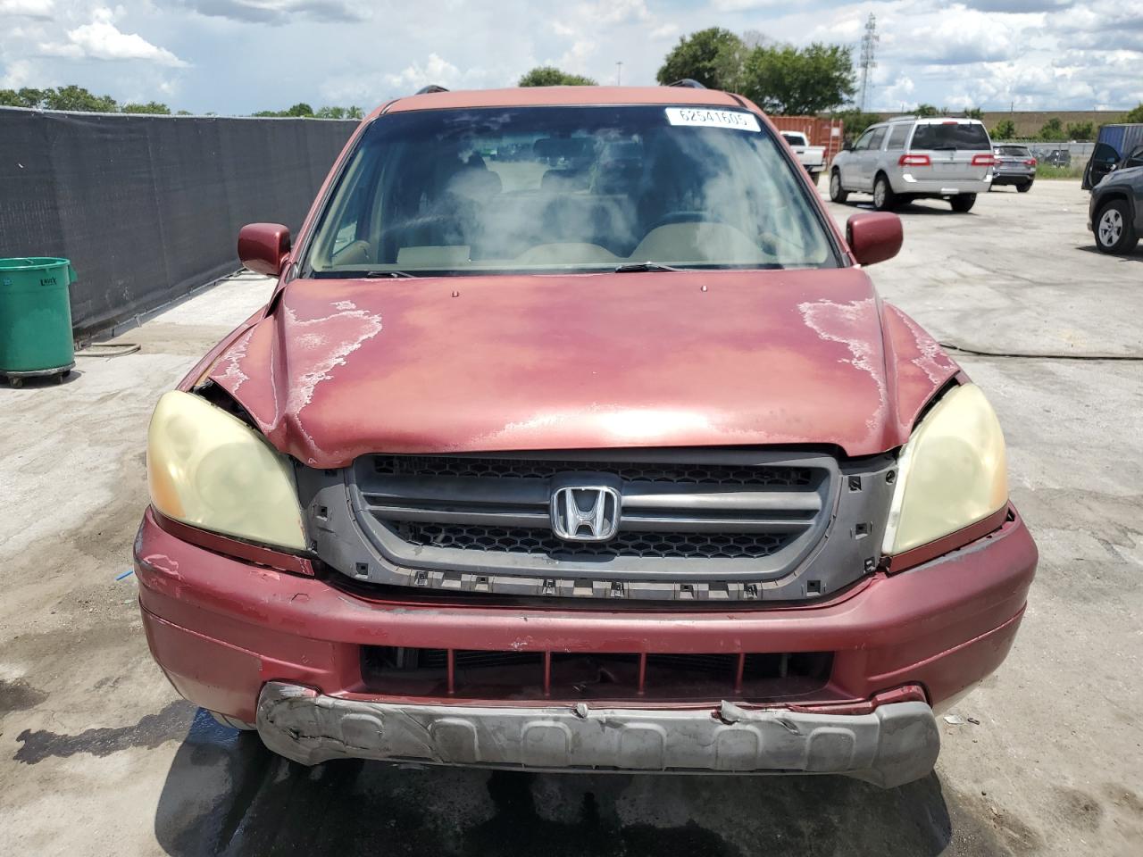 HONDA PILOT 2004 VIN 2HKYF18584H558954 фото 5