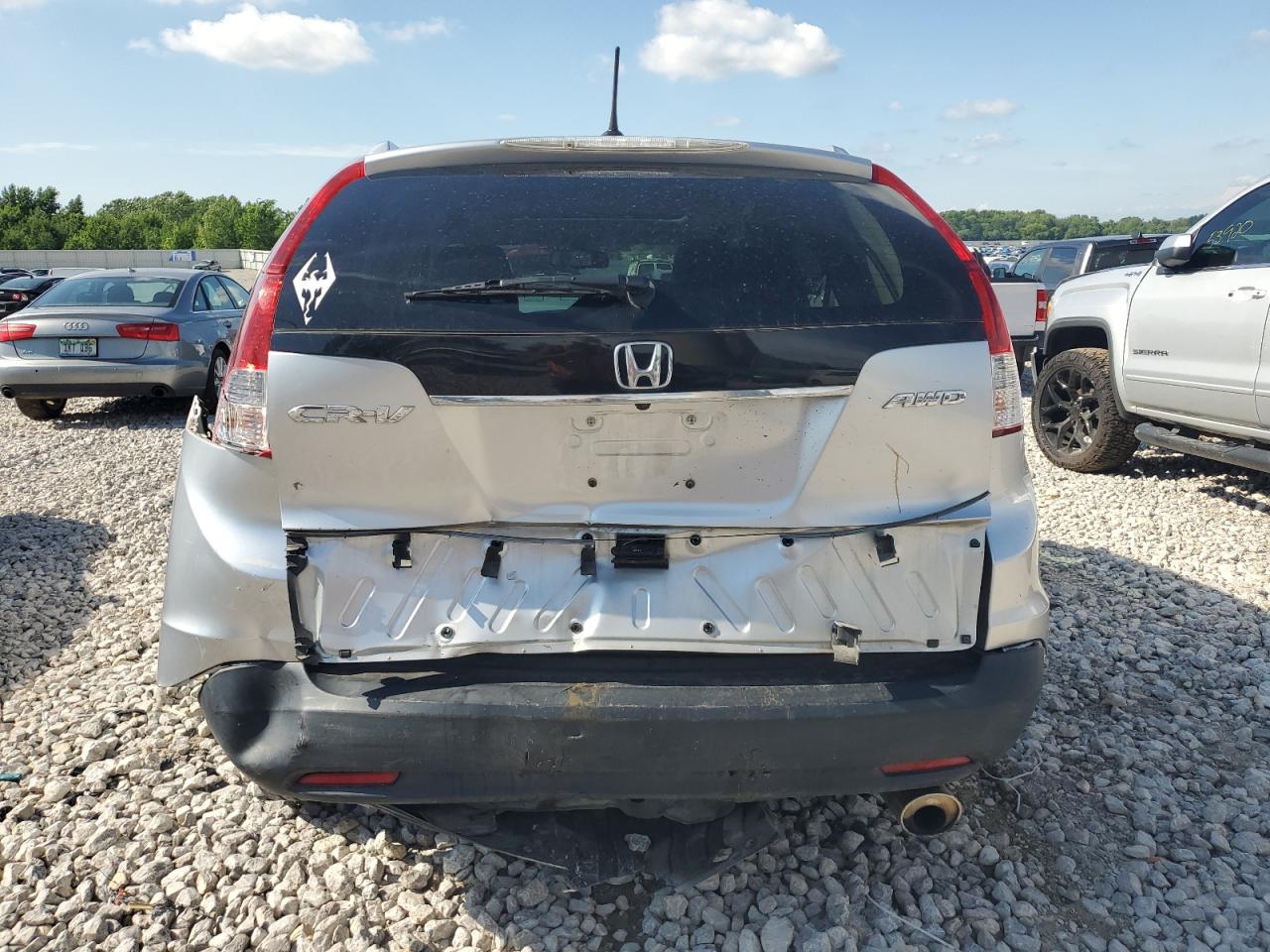 2012 Honda Cr-V Touring VIN: 2HKRM4H9XCH116741 Lot: 62841275