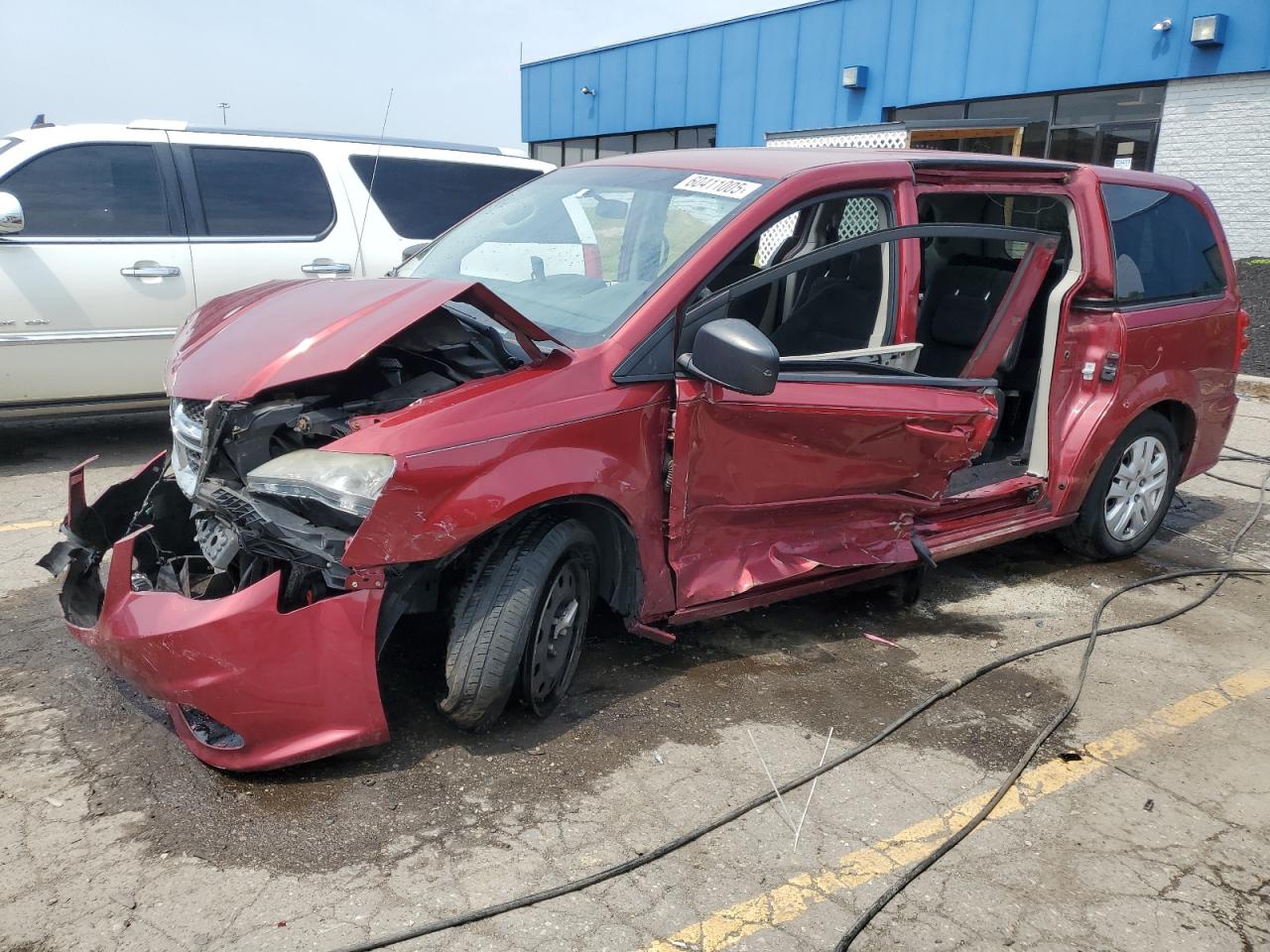 2014 Dodge Grand Caravan Se იყიდება Woodhaven-ში, MI - Front End