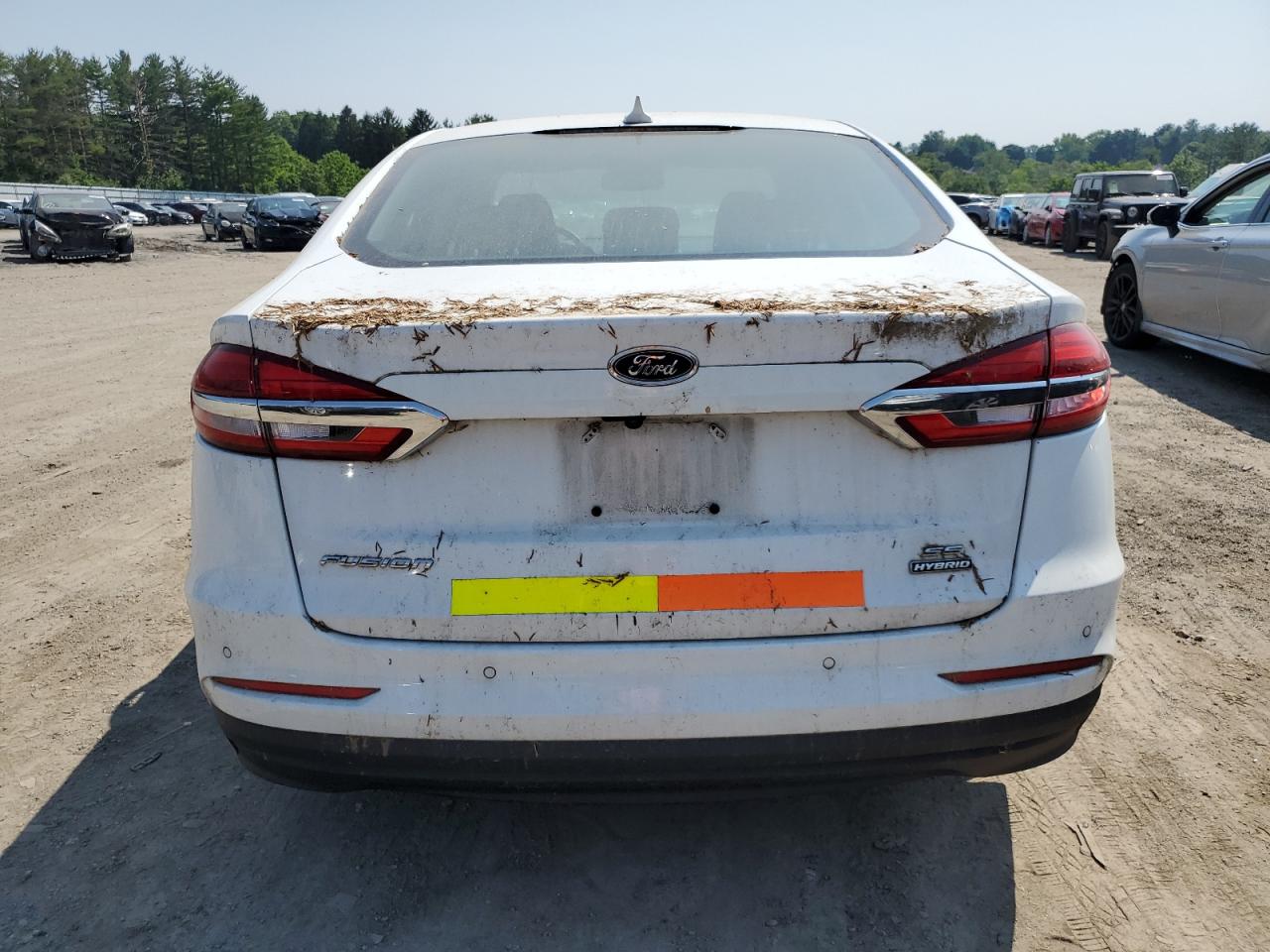 2020 Ford Fusion Se VIN: 3FA6P0LU7LR119095 Lot: 58990355