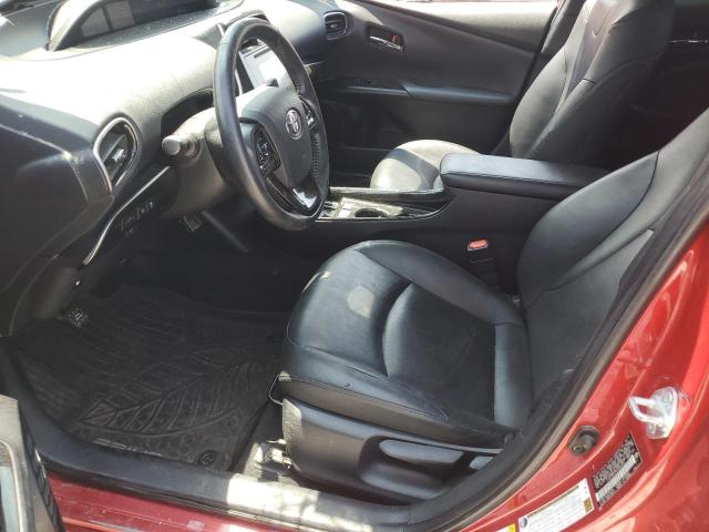  TOYOTA PRIUS 2019 Czerwony