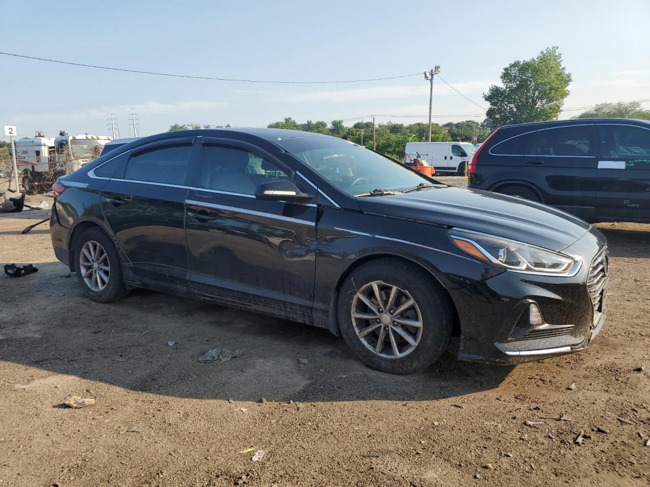 HYUNDAI SONATA 2018 VIN 5NPE24AF9JH697277 zdjęcie 4
