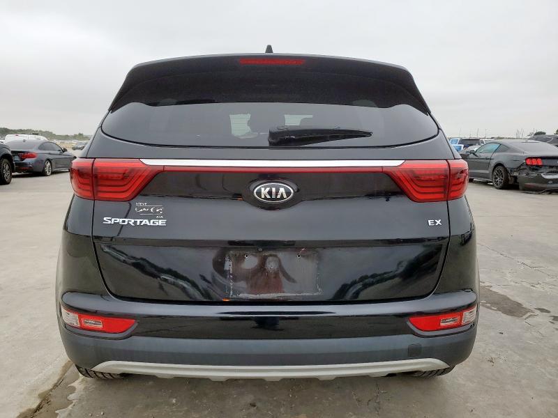  KIA SPORTAGE 2018 Черный