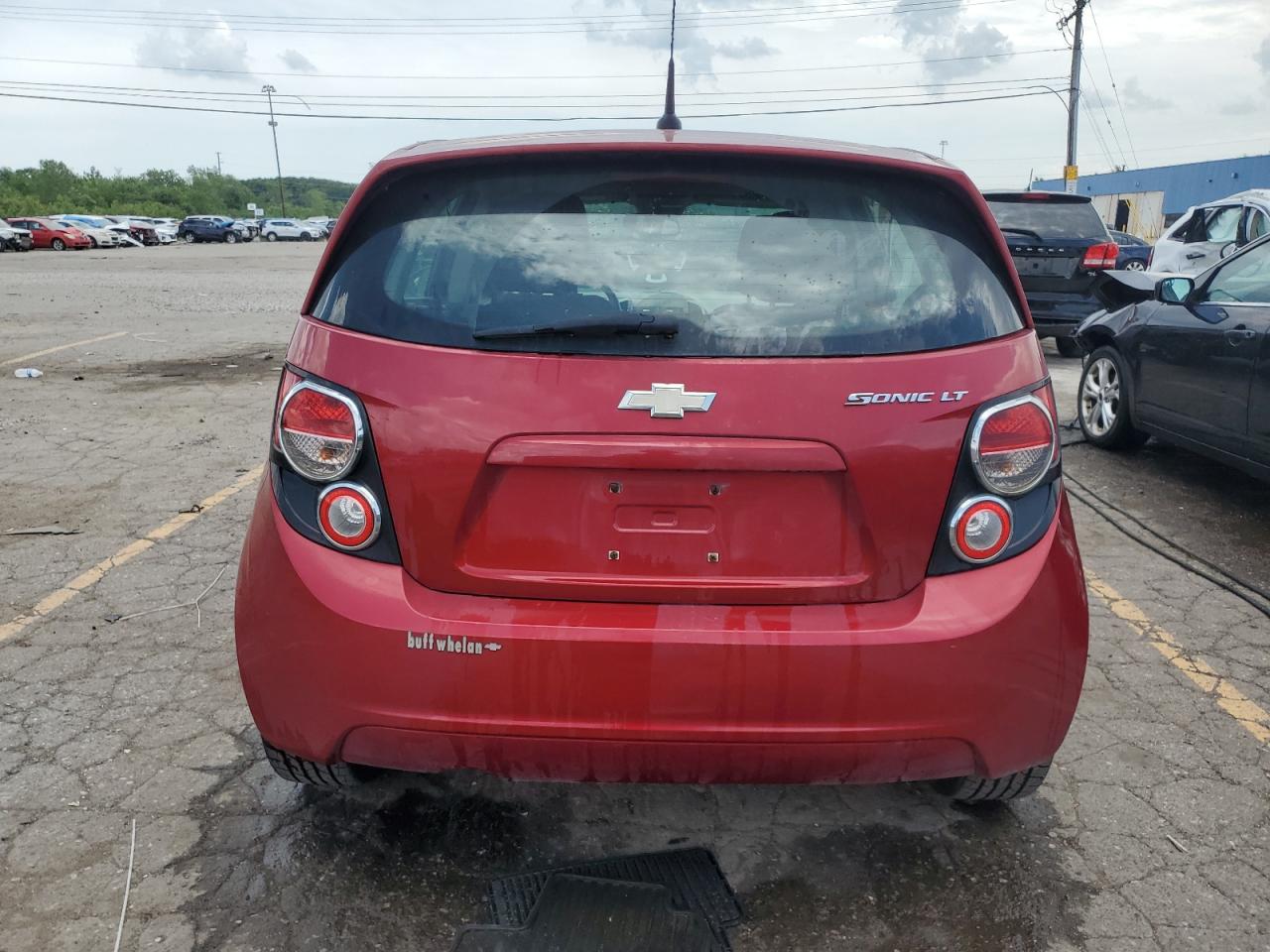 2013 Chevrolet Sonic Lt VIN: 1G1JC6SH4D4227667 Lot: 62056585