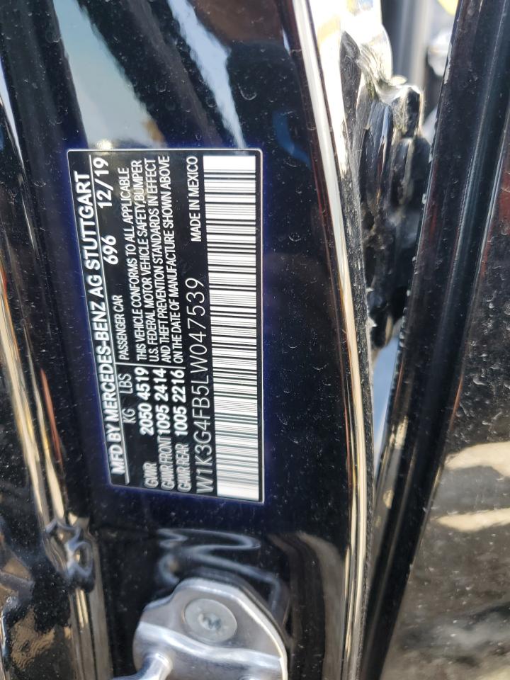 2020 Mercedes-Benz A 220 4Matic VIN: W1K3G4FB5LW047539 Lot: 60809355