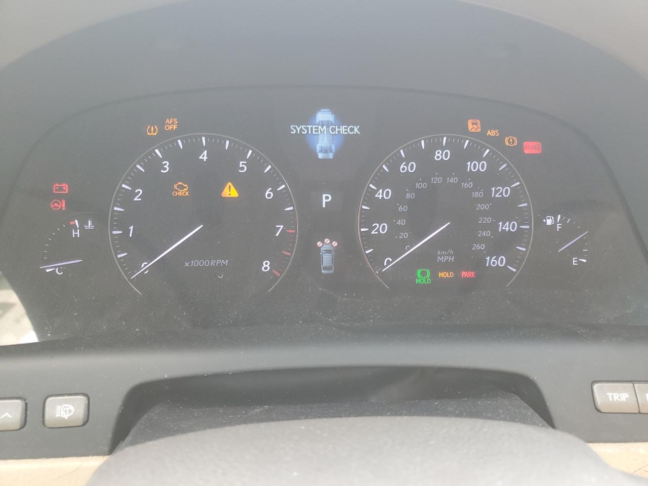 2007 Lexus Ls 460 VIN: JTHBL46FX75009836 Lot: 59860555