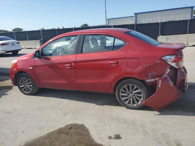  MITSUBISHI MIRAGE 2018 Czerwony