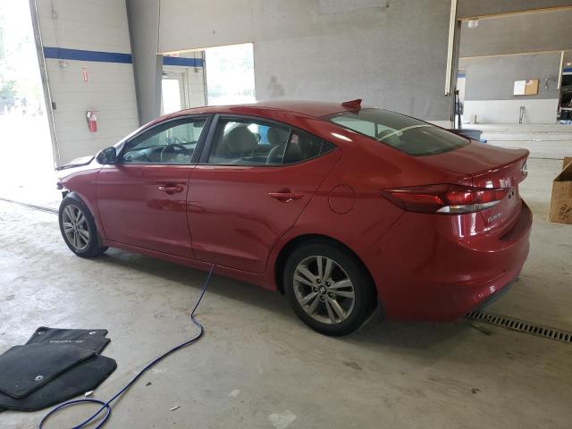 Sedans HYUNDAI ELANTRA 2017 Czerwony