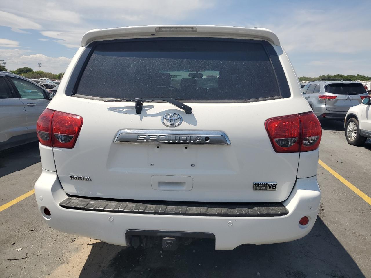 2008 Toyota Sequoia Limited VIN: 5TDBY68A48S003994 Lot: 62180535