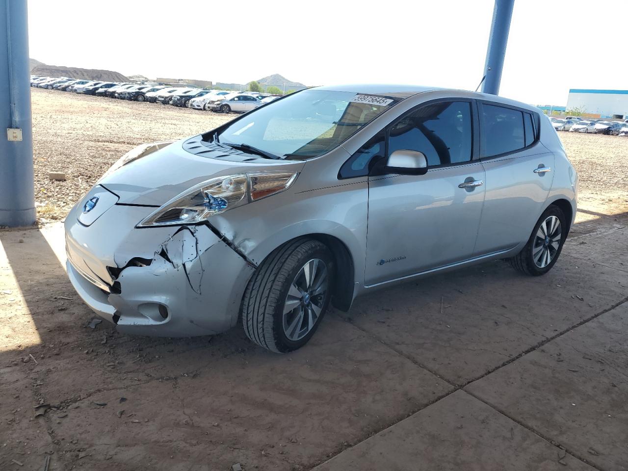 2013 Nissan Leaf S за продажба в Phoenix, AZ - Front End